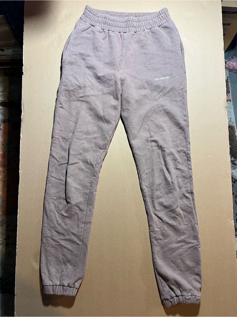 Unlabelled Mauve Brown Men's Jogger Sweatpants